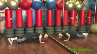 Push Up Exercise - Chest Exercise in Hindi | पुश अप व्यायाम-चेस्ट व्यायाम