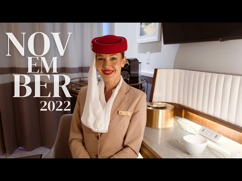 EMIRATES CABIN CREW ROSTER REVEAL - NOVEMBER 2022 WITH FLIGHT ATTENDANT