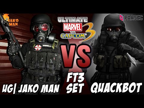 UMVC3 Parsec Mods FT3 Set - UG| Jako Man VS QuackBot (Hunk, Captain Commando, & Thanos)