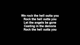 Lordi - Rock The Hell Outta You | Lyrics on screen | HD