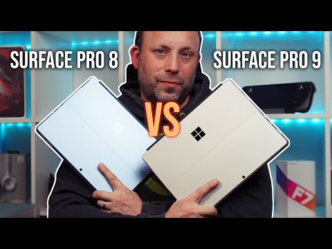 Surface Pro 9 vs Surface Pro 8 - Detailed Comparison