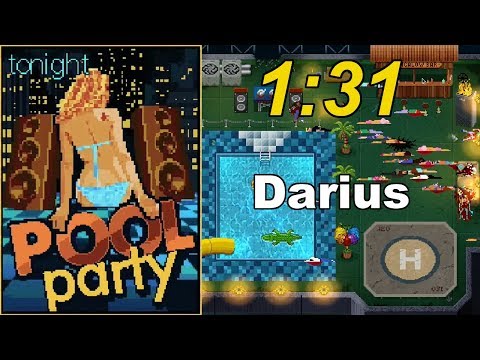 Party Hard Speedrun Pool Party (1:31)