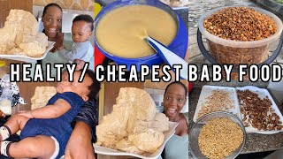 How to process WEIGHT GAIN BABY FOOD | HOW TO PROCESS TOM BROWN (AKAMU, OGI PAP )