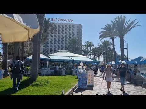 Las Americas Tenerife Promenade Walk