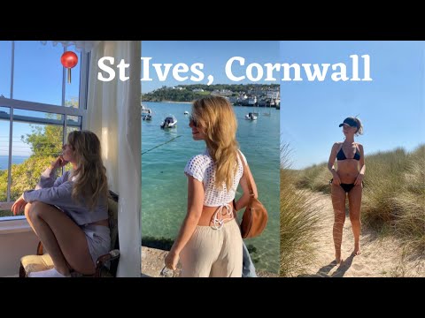 Holiday vlog in St Ives, Cornwall! Part 1 | Beach day, house tour & baking