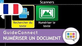 Apprendre GuideConnect: Scanner et appareil photo – Numériser un nouveau document