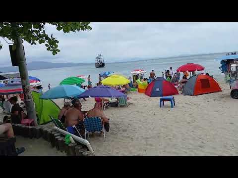 Calorzinho de verão, movimenta as praias da ilha em Florianópolis 