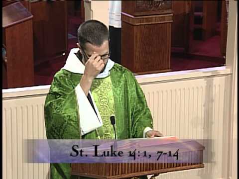 Homilia 1 de septiembre 2013 - el P. Paschal Mary MFVA