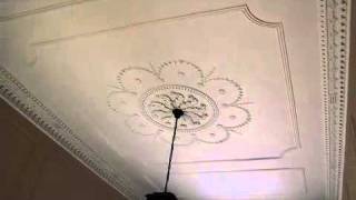 preview picture of video 'City Crafts - plaster cornice, coving, ceiling roses and plasterers Edinburgh, Scotland'