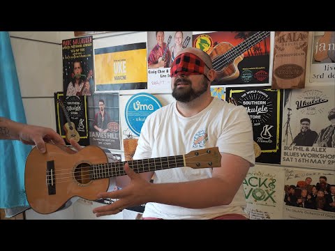 The Tenor Ukulele - BLINDFOLD CHALLENGE