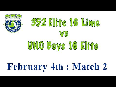 352 Elite 16 Lime vs UNO Boy 16 Elite