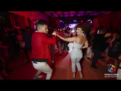 Marco Espejo & Veronica Lopez - Salsa Social Dance at World Stars Salsa Festival 2022