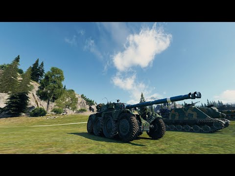 _XVIII_  in the Panhard EBR 105 on Serene Coast