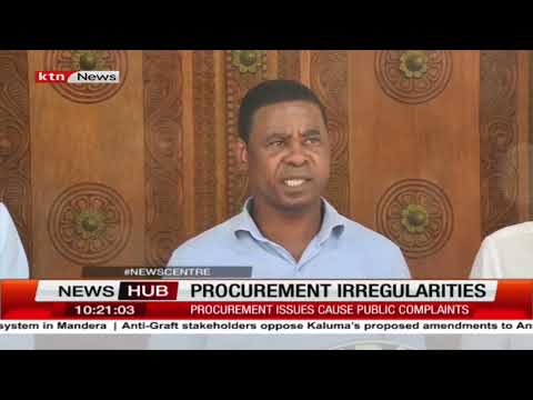 Kilifi senior procurement officers suspended over irregularities