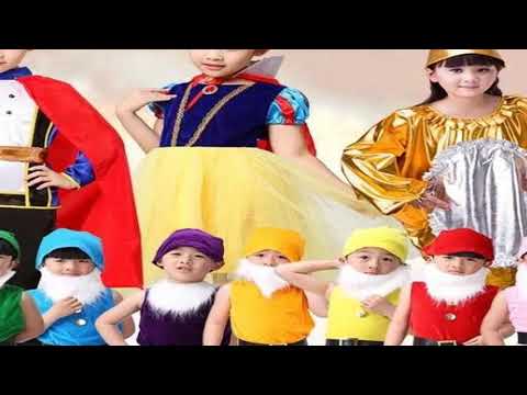 Seven Dwarfs Costume for Children Christmas Costumes for Kids Halloween Carnival Cosplay Clothing Ch