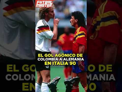 When Colombia performed a miracle against Germany in Italy 90