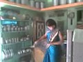Desi Housewife Dancing At Kitchen