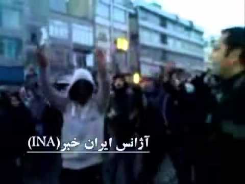 CONFISCATION of gun and bullets from a Basiji Feb 14, 2011