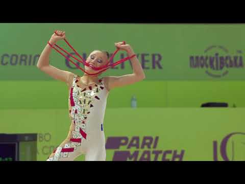 Lily Ramonatxo (FRA) - Rope Q - 2020 European Championships Kyiv