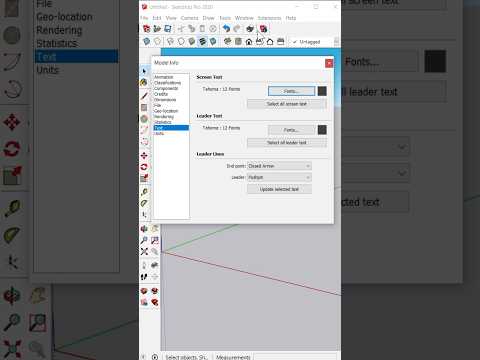 How to Change Drawing Units In SketchUp #shorts #sketchup #sketchuptutorial #2ddrawing