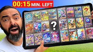 Complete Set in 48-Hours or Lose It All (RISKY Pokémon Card CHALLENGE)