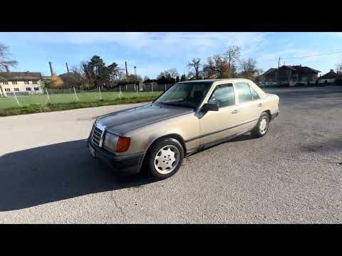Mercedes Benz 200D W124 POV Drive 1986