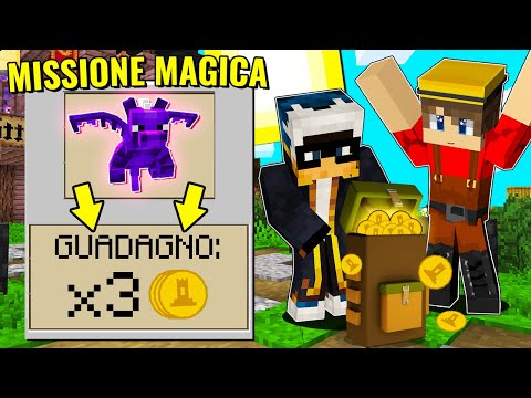 I COMPLETED MY FIRST MAGIC MISSION!! - CITY LIFE 2 Minecraft ITA