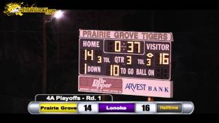 Prairie Grove (41) vs Lonoke (24) 2014