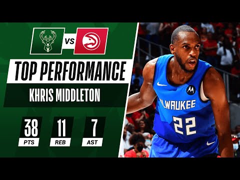 Khris Middleton TAKES OVER With 38 PTS & 20 in 4th Q! 🔥