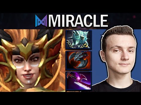 Lina Dota 2 Gameplay Nigma.Miracle with 27 Kills - Gleipnir