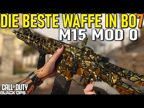 The M15 Mod 0 is THE BEST ASSAULT RIFLE in BLACK OPS 7 (CoD BO7 German) BO7 M15 Mod 0 Gold Camo