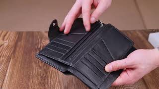 Незвичайне жіноче портмоне з натуральної фактурної шкіри під змію KARYA 21004 різнокольорове