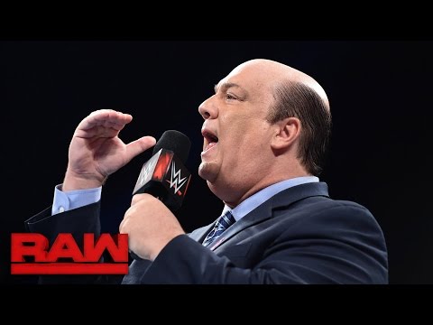 WATCH: Paul Heyman Challenges Goldberg