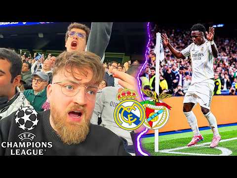 Real Madrid vs. Benfica - UCL Stadionvlog 🔥🕺 | VINI TANZT UND RÄCHT SICH WIEDER | ViscaBarca