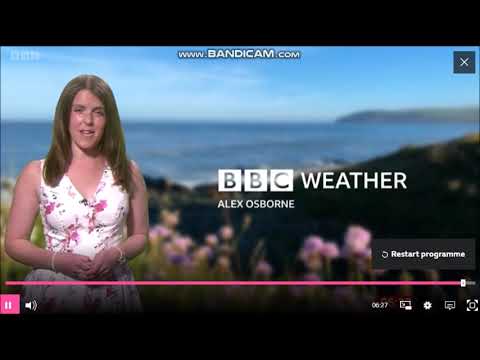 [HD] Alex Osbourne BBC ONE Spotlight weather 06.17.2022 - 60 fps Good Quality