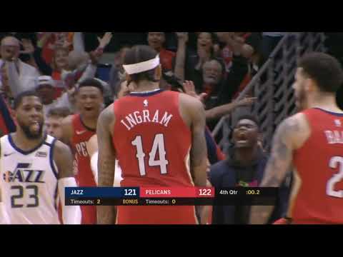 Brandon Ingram Nearly Had A Game-Winner Over The Utah Jazz