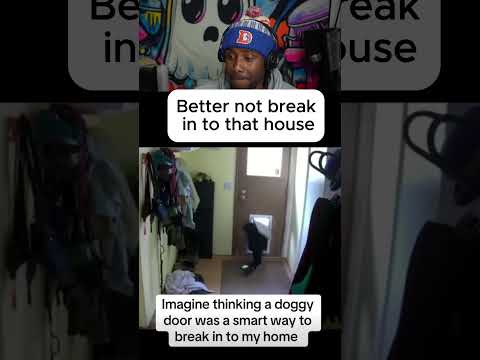 Better not break in to that house #funny