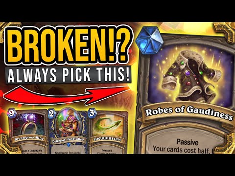 UNSTOPPABLE Shaman Deck! Robes & Ring are INSANE!! EZ 12 Wins? - Duels - Hearthstone