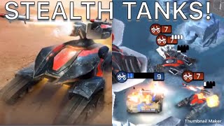Command and Conquer: Rivals The Stealth Tank!