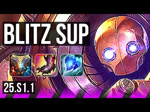 BLITZCRANK & Miss Fortune vs PANTHEON & Kai'Sa (SUP) | KR Diamond | 25.S1.1