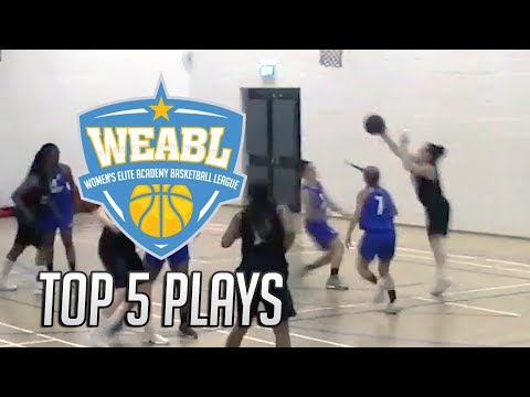 WEABL Top 5 Plays Week 2 - 2017/18 Season
