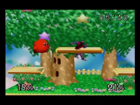 Conceit (Kirby) vs SHREDGAR (Fox, Falcon) - SSC22 D5 - SSB64