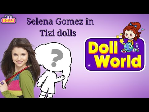 I made SELENA GOMEZ using TIZI DOLLS! 😍❤️ | Doll World | #tizi #trending #dolls #shorts #youtube
