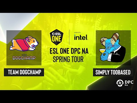 Dota2 - Team DogChamp vs simply TOOBASED - Game 1 - ESL One DPC NA Spring