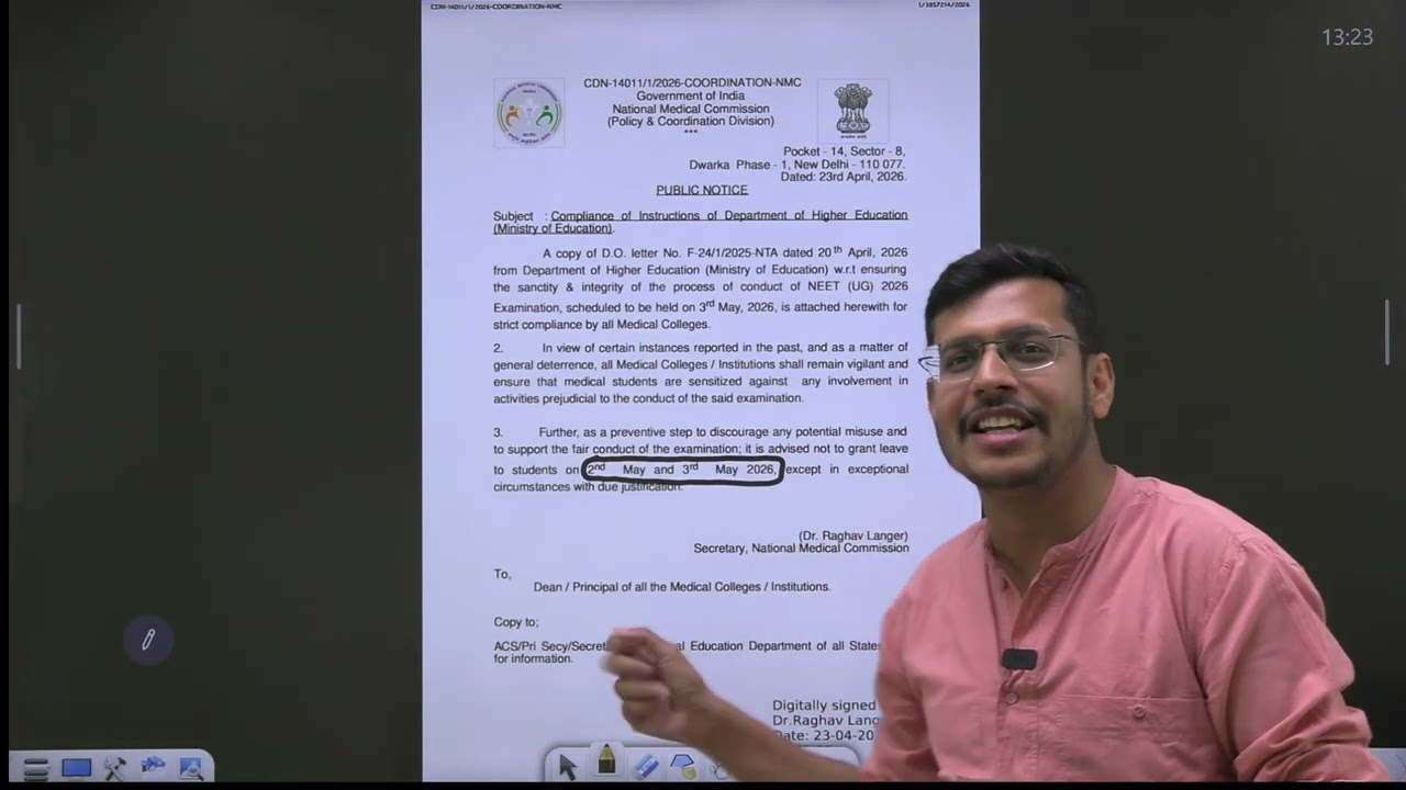 NMC Notice For All Medical Colleges #nmc #nmclatestupdates 