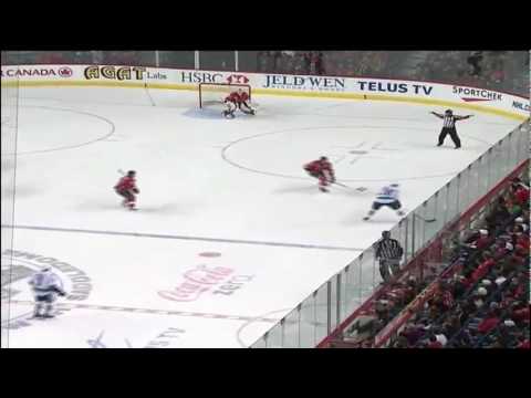 Canucks at Flames - Mason Raymonds 3-1 Goal - 12.27.09 - HD