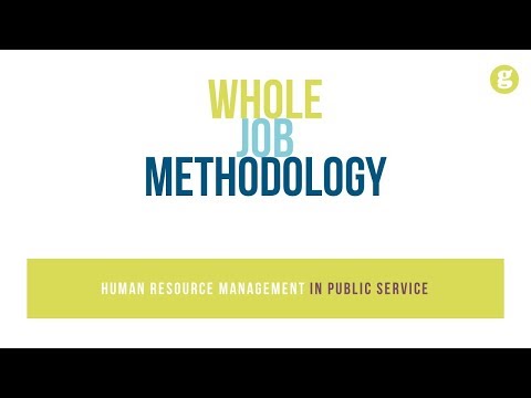 Human Resource Management in Public Service