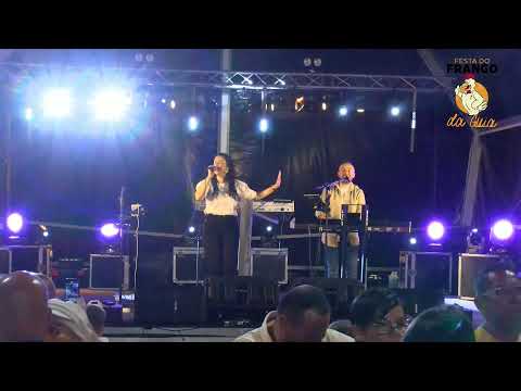 Rui Soares e Lau  na festa do frango da Guia