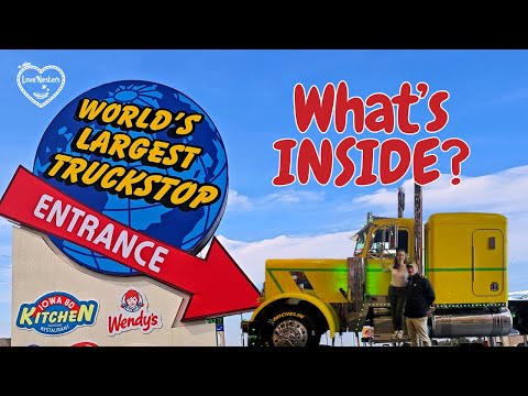 What's inside the World's Largest Truck Stop?  - Iowa 80