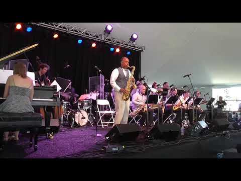 Litchfield Jazz Orchestra w Don Braden - Earth Wind and Wonder - Can't Hide Love